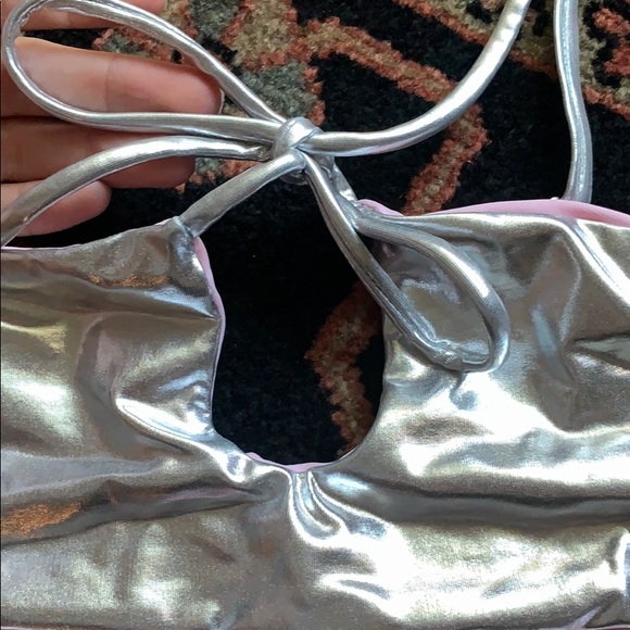 Metallic two piece bikini - Picture 3 of 6